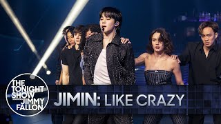 Jimin Like Crazy  The Tonight Show Starring Jimmy Fallon [upl. by Aronaele]