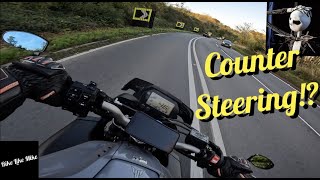 How To Counter Steer on a Motorcycle In 3 Minutes [upl. by Milton]