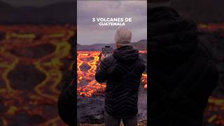 🌋Estos son los volcanes de guatemala🇬🇹 volcan de fuego pacaya acatenango drone dji [upl. by Algernon]