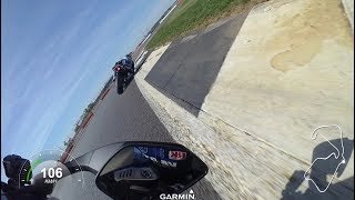 Silverstone onboard Canepa amp Melandri  R1M standard [upl. by Anaoj]