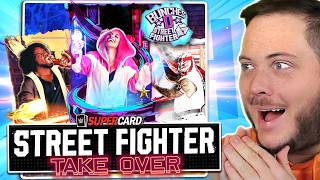 Epic STREET FIGHTER x WWE SuperCard Pack Opening Goes WRONG These Cards are FREE [upl. by Nosloc]