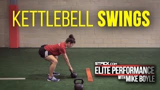 How to Properly Perform and Teach the Kettlebell Swing Featuring Mike Boyle [upl. by Siramed]