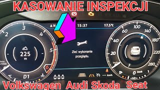 JAK SKASOWAĆ INSPEKCJĘ  SERWIS w Volkswagen Audi Skoda Seat [upl. by Melentha]