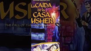 🏠La caída de la casa Usher película de 1960 edgarallanpoe películas cine [upl. by Yra974]