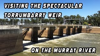 Visiting the Spectacular Torrumbarry Weir on the Murray River [upl. by Nidraj]