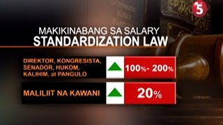 SALARY STANDARDIZATION LAW LUSOT NA SA SENADO [upl. by Aneetsirk]