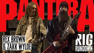 Pantera Rig Rundown with Rex Brown amp Zakk Wylde [upl. by Yuhas]