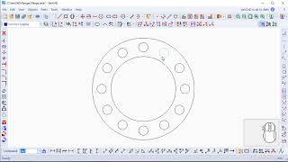 VariCAD – Creating a Pitch Circles together with Center Lines [upl. by Bora672]