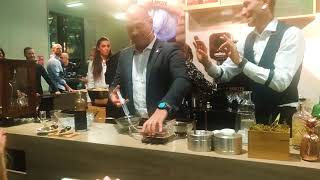 Caviale di Caffè  Fabio Scipione  Dennis Zoppi  Variante Colada stand Lavazza a Host 2017 [upl. by Eatnahc]