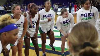 FGCU Womens Basketball ASUN Semifinal highlights [upl. by Nevet553]