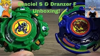 Draciel S amp Dranzer F Hasbro Unboxing  Beyblade Burst Evolution [upl. by Jakoba]