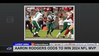 Aaron Rodgers Odds To Win 2024 Nfl Mvp [upl. by Orodoet]