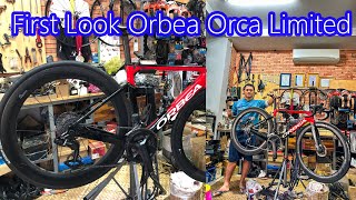 First Look  Roade Bike Orbea Orca Ltd In Cambodia  CB Cycling  Poleak [upl. by Elset]