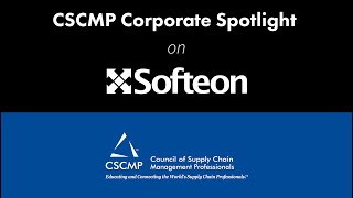 CSCMP Corporate Spotlight  Softeon [upl. by Nyluqcaj581]