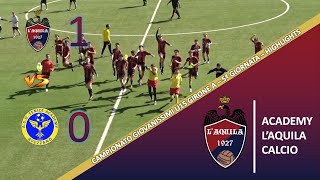 U15  Academy LAquila Calcio  Fenice Academy  1  0  Highlights [upl. by Eserrehs765]