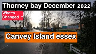 Canvey island Essex England  Thorney bay caravan park 2022 [upl. by Anirtruc]