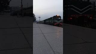 108 dn Islamabad Express arrival scene at Rawalpindi Railway Station shorts shortvideo [upl. by Olegna606]