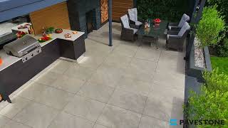 Pavestone Ivory Classic Porcelain Paving [upl. by Gerg340]