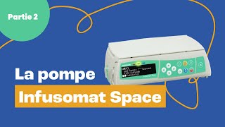 La pompe Infusomat Space  réglage et mode de perfusion [upl. by Oetsira]