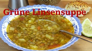 Leichte Linsensuppe  Veganer Linseneintopf Rezept  Gesunder Onepot Vorspeise  Linsengericht [upl. by Briano]