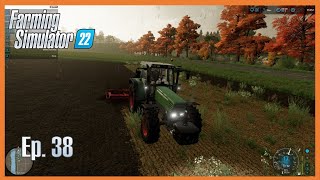 Very Wet Start to the Day New Beginnings EP38  Farming Simulator 22 [upl. by Noramac]