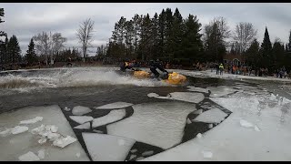 Pickerel Lake 2024 PT3  Sleds Skimming Water [upl. by Kissie]