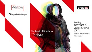 Umberto Giordano FEDORA  OPERA LIVE STREAMING [upl. by Yleoj]