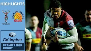 Two Points Decide Tight Contest  Harlequins v Exeter  Gallagher Premiership Highlights [upl. by Llenrub]