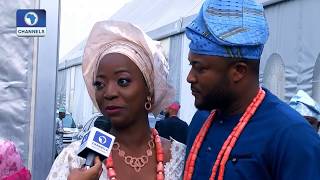 Channels TV Presenter Maupe Ogun Weds Mohammed Bamidele Yusuf Metrofile [upl. by Eichman160]