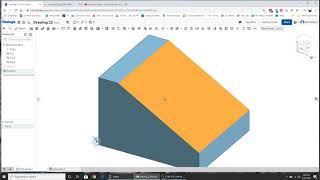 Creating a simple 3D object with Onshape [upl. by Ylesara221]