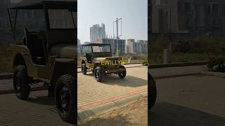 EWILLYS  Handmade electric willys Jeep in India  Willys 41  Willys 4xE sohansuthar [upl. by Mayes]