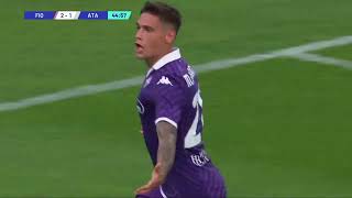 Highlights Fiorentina vs Atalanta 32 Koopmeiners Bonaventura M Quarta Lookman Kouame [upl. by Jeffcott623]