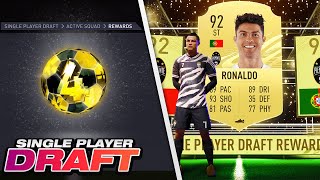 ARE SINGLE PLAYER DRAFTS WORTH IT FIFA 21 Ultimate Team [upl. by Elehcir]