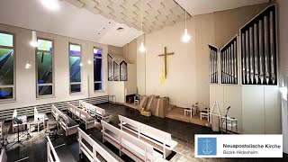 NAK Apostel Gottesdienst heute live aus der Gemeinde Hildesheim [upl. by Ariahay]