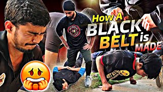 How a Black Belt 🥋😱😰 Complete His Journey from Beginner to Advance 🚨☯️ Black Belt Exam Experience🔥🔥 [upl. by Albemarle]