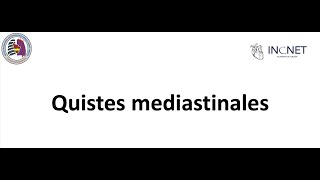 QUISTES MEDIASTINALES [upl. by Edy]