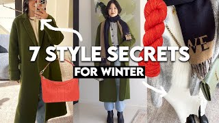 7 WINTER STYLE SECRETS TO KNOW Guide For Perfect Winter Looks [upl. by Chainey929]