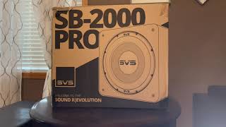 SVS SB2000 Pro Sub Review 2023 [upl. by Buyers]