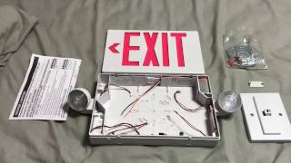 Exit Sign Installation [upl. by Dronel746]