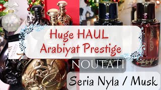 HAUL ARABIYAT PRESTIGE  Seria NYLA amp MUSK  Un parfum inspirat din Bianco Latte 🤔 [upl. by Eural]