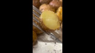 Herb Roasted Baby Potatoes Recipe  Creamy Dreamy Delicious [upl. by Maynord5]