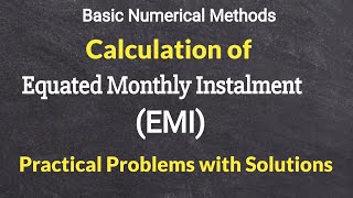 EMI Equated Monthly Instalment  Calculation of EMI  Examples  Malayalam [upl. by Nayllij244]