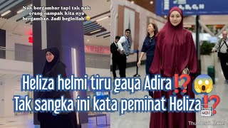 Heliza helmi tiru gaya Adira‼️😱 ini kata peminat Heliza buat ramai tak sangka⁉️ [upl. by Levana833]