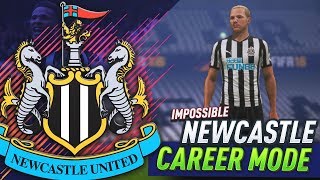 75 RATED SCOUTED YOUTH PLAYER FIFA 18 NEWCASTLE UNITED CAREER MODE 19 [upl. by Euqilegna]