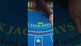 How to Play Blackjack in 30 Seconds 21 blackjack cards educational educationalvideo [upl. by Loleta]