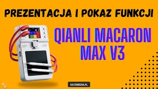 QianLi Macaron Max V3 Prezentacja i pokaz funkcji zgrzewarki punktowej PLEN [upl. by Ilhsa]