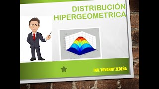 Distribución Hipergeométrica [upl. by Burnett]