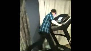 Epic Treadmill Fail [upl. by Mayhs]