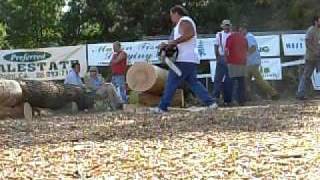 West Point Lumberjack Days Festival Hot Stock Saws Wood Cutting [upl. by Ewell496]