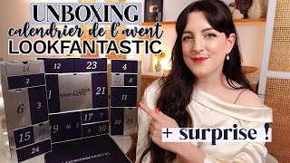 LE CALENDRIER DE LAVENT LOOKFANTASTIC 2024  YAYY  🥳 Unboxing  SURPRISE  🎅🏼🎁  LOdoesmakeup [upl. by Akkin679]